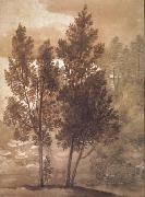 Claude Lorrain Trees (mk17) Sweden oil painting artist